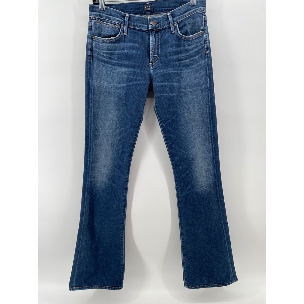 Citizens of Humanity Jeans Womens 30 X32 Blue Emmanuelle Slim Boot Medium Wash